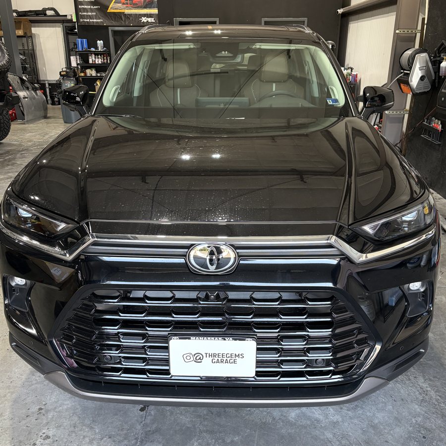 Toyota Grand Highlander before ceramic coating — flat, dull finish