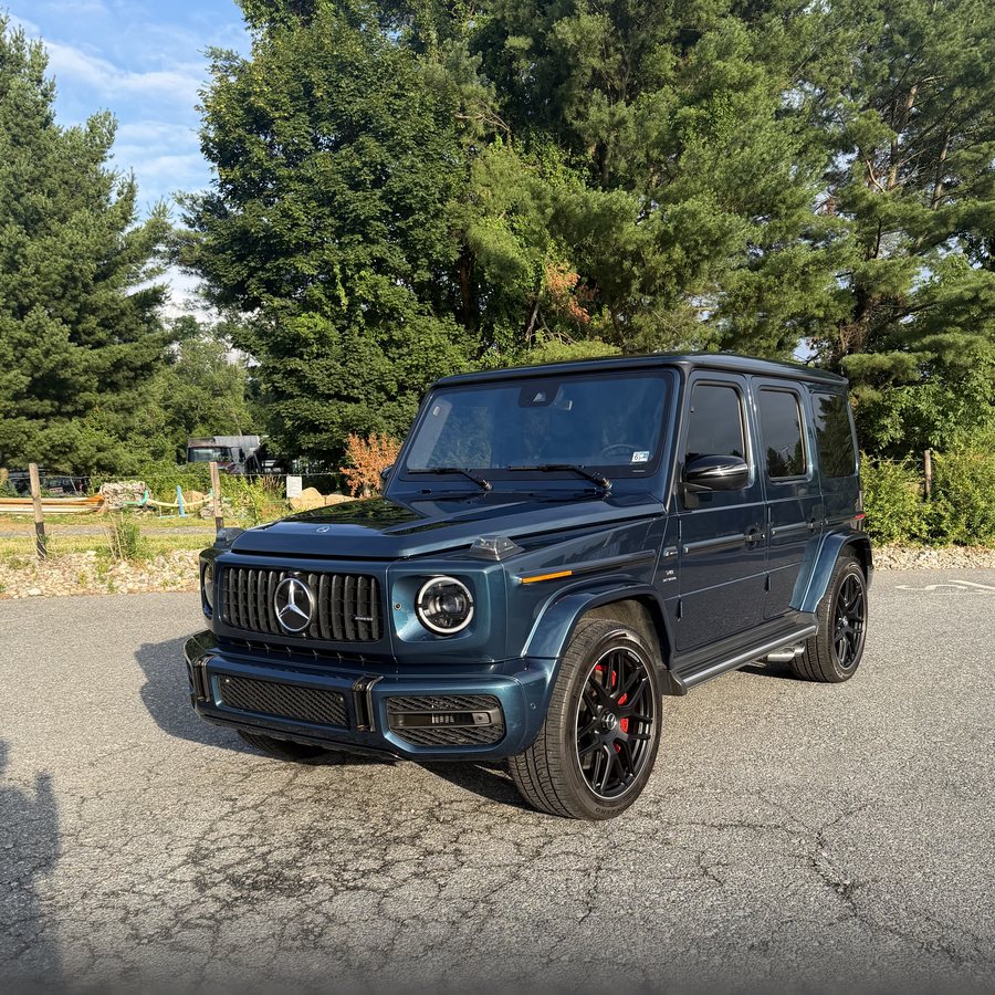 Mercedes-Benz G-Wagon after ceramic coating — deep, mirror-like gloss